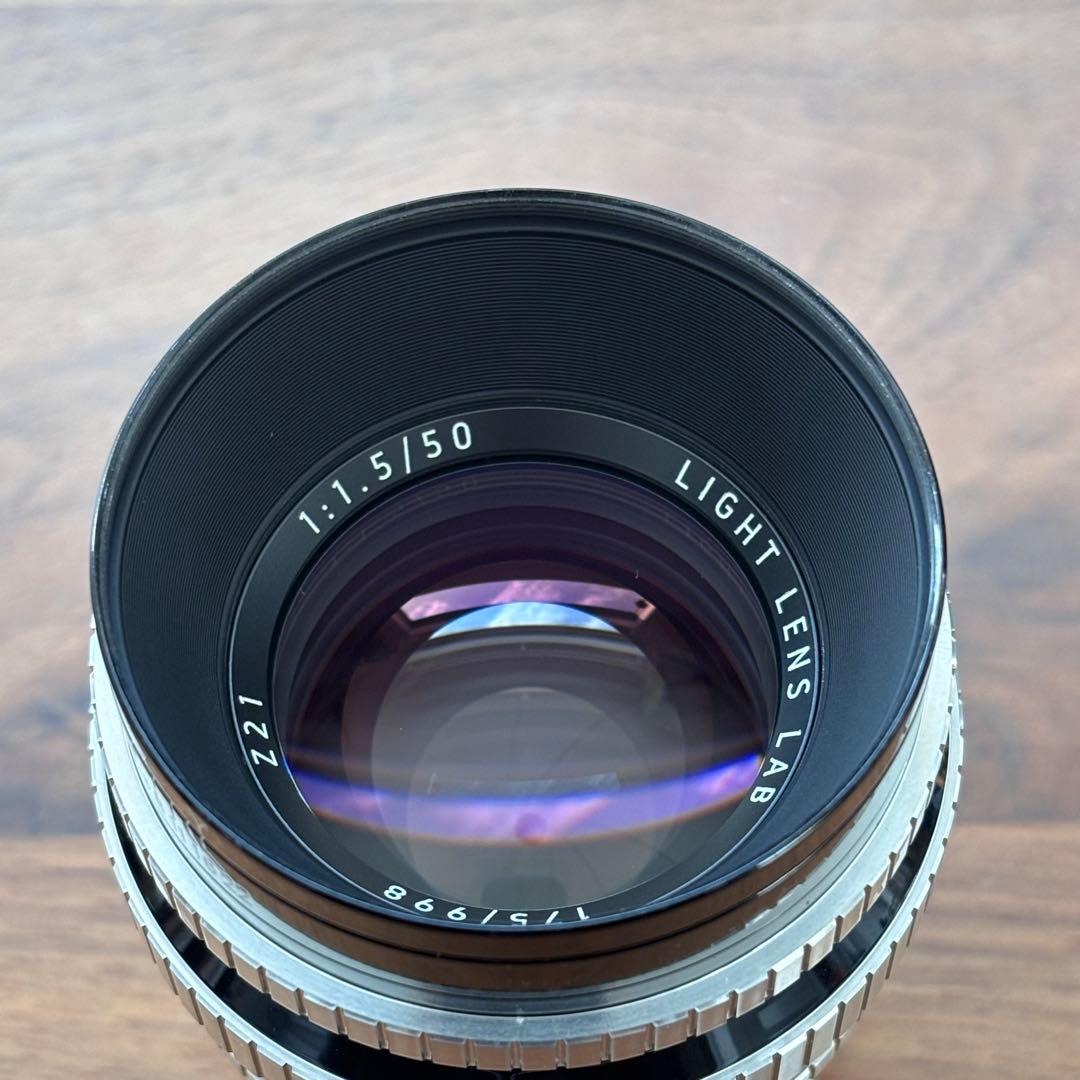 LIGHT LENS LAB M50mm f1.5 Z21 周アンジェニュー