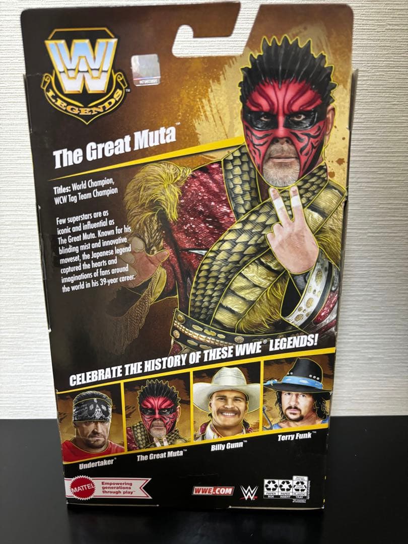 WWE Elite Great Mutaザ・グレート・ムタ 新品未開封