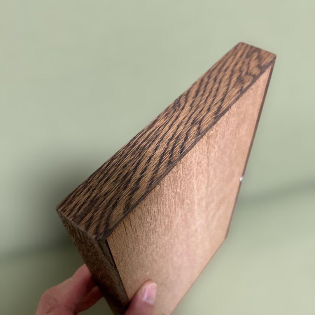 貴妃花 木製 壁飾り 美瑛 北海道 組み木の絵