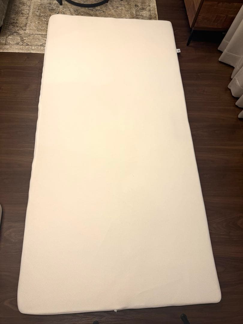 【美品】エアウィーブマットレスパッド　シングル