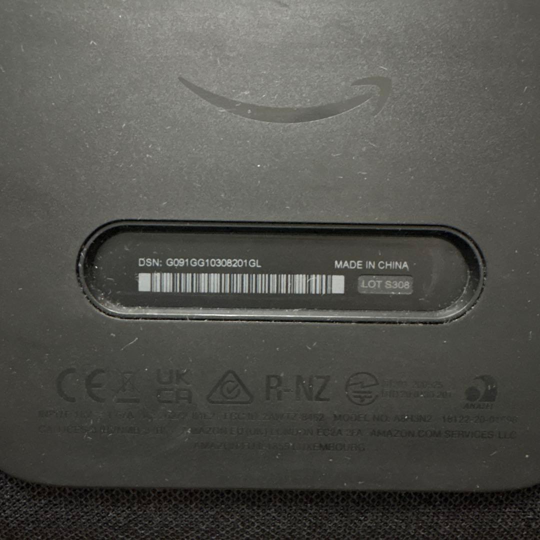 Amazon Echo Show 8 ブラック 本体 ACアダプター、台座付き