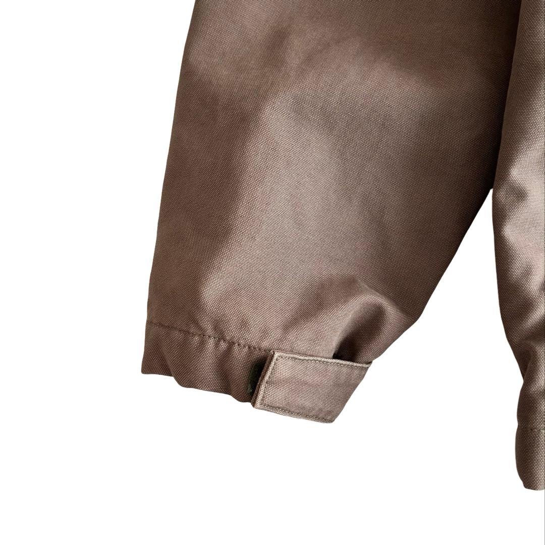 【希少】90s ランズエンド 短丈 中綿 コットンダック ドリズラージャケット