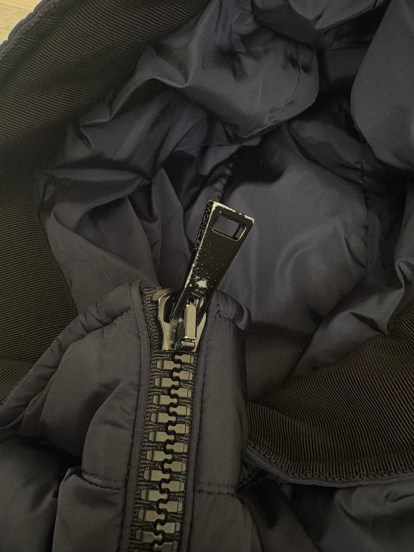 【美品】Moncler モンクレール ロングダウンGRIVE⭐︎ネイビー/S