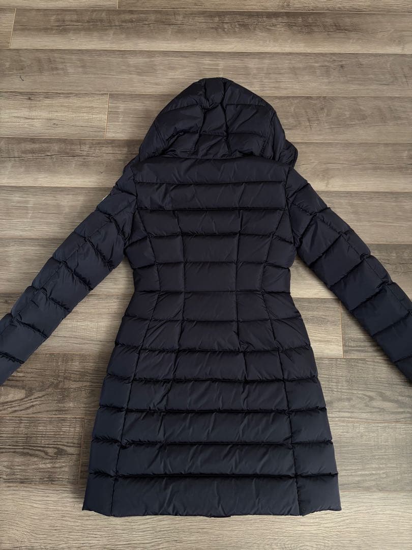 【美品】Moncler モンクレール ロングダウンGRIVE⭐︎ネイビー/S