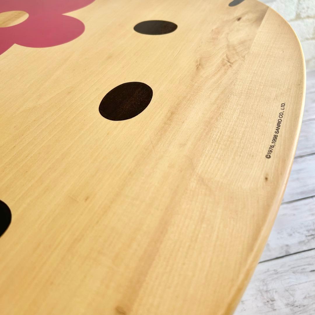 日*0様 ❤️希少！木製テーブル レトロ ハローキティ カオハナ 机 ローテーブ