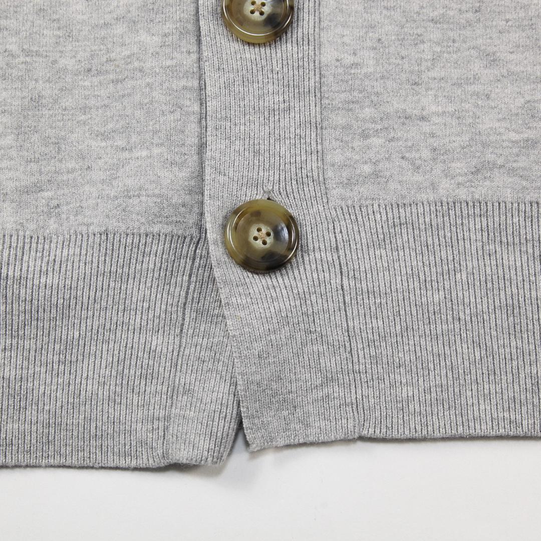 美品 MADISONBLUE 19AW ダブルフェイス Vネックカーディガン