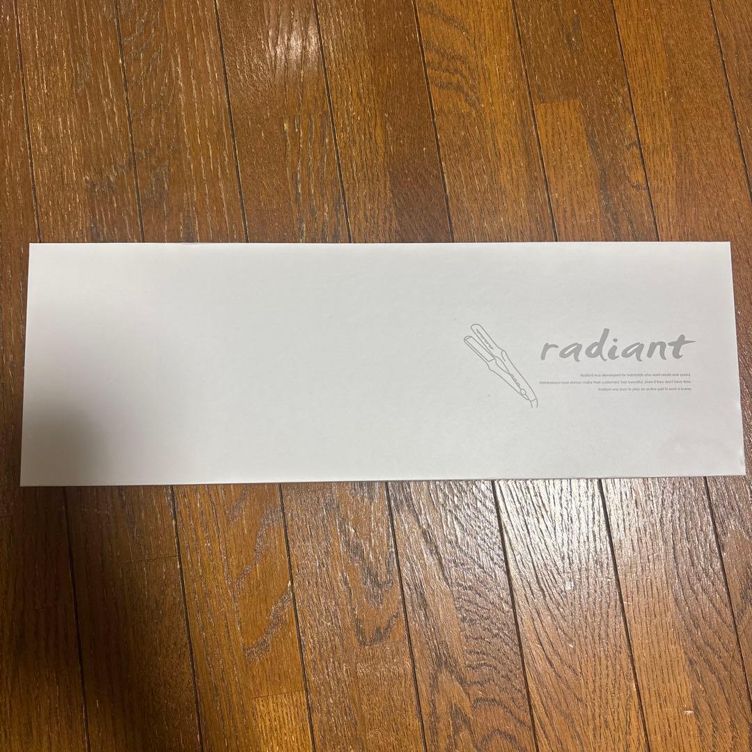 ストレートアイロン radiant 28mm