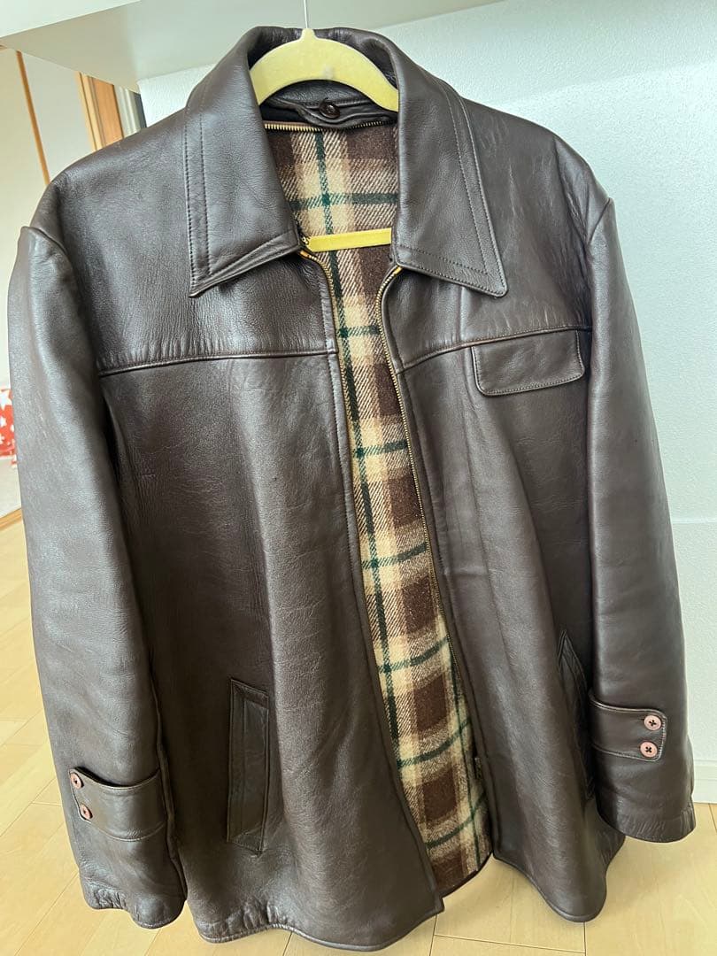 80s レザージャケット