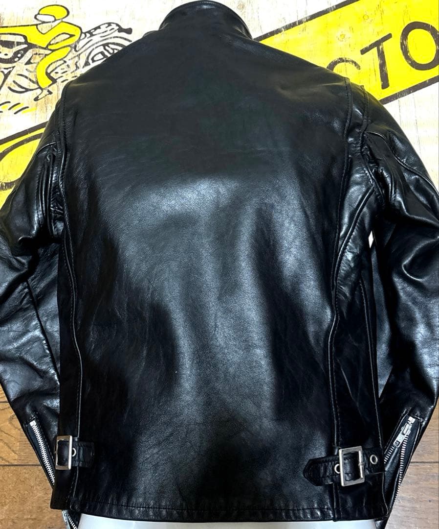 美品‼️schott641 34インチ　ライダース　インナーボア付