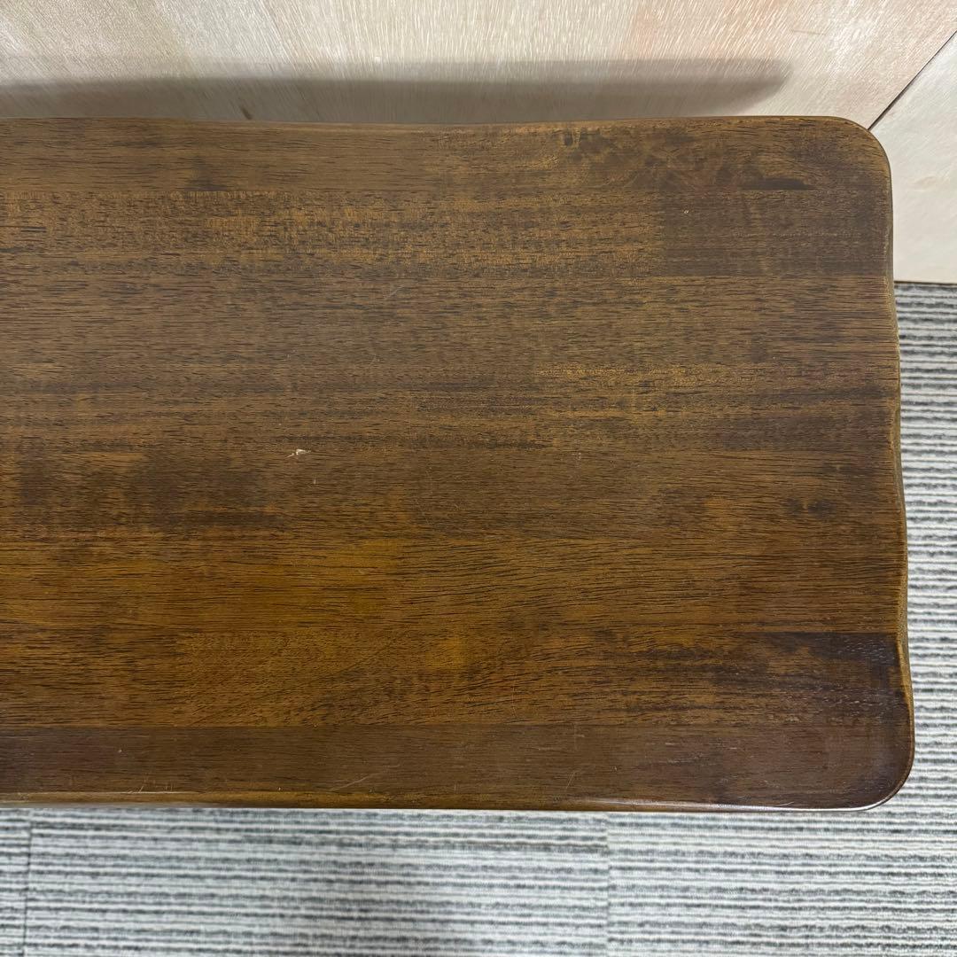 karimoku カリモク RUSTIC ベンチ 木製 背もたれ無し たのメル便