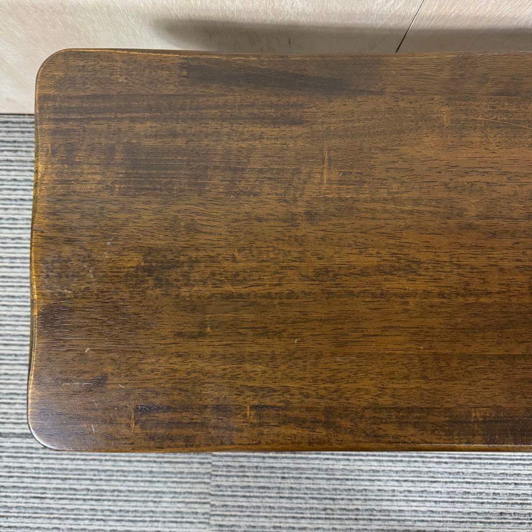 karimoku カリモク RUSTIC ベンチ 木製 背もたれ無し たのメル便