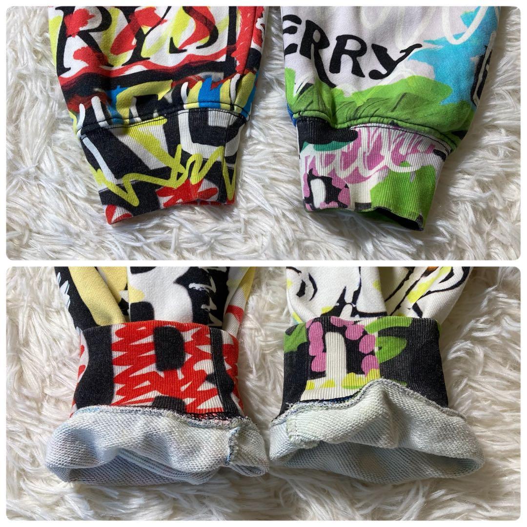 BURBERRY バーバリー グラフィック ロゴ プルオーバー パーカー