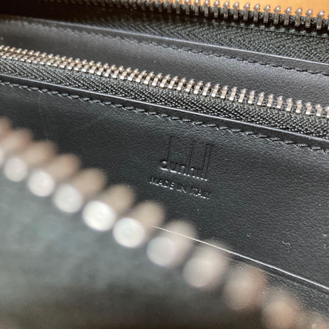 美品/DUNHILL ダンヒル ラウンドファスナー 長財布　希少カラー