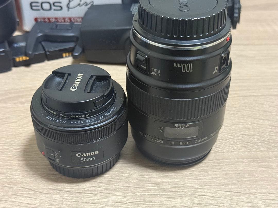 【美品】Canon EOS Kiss X7 デジタル一眼レフカメラ　セット