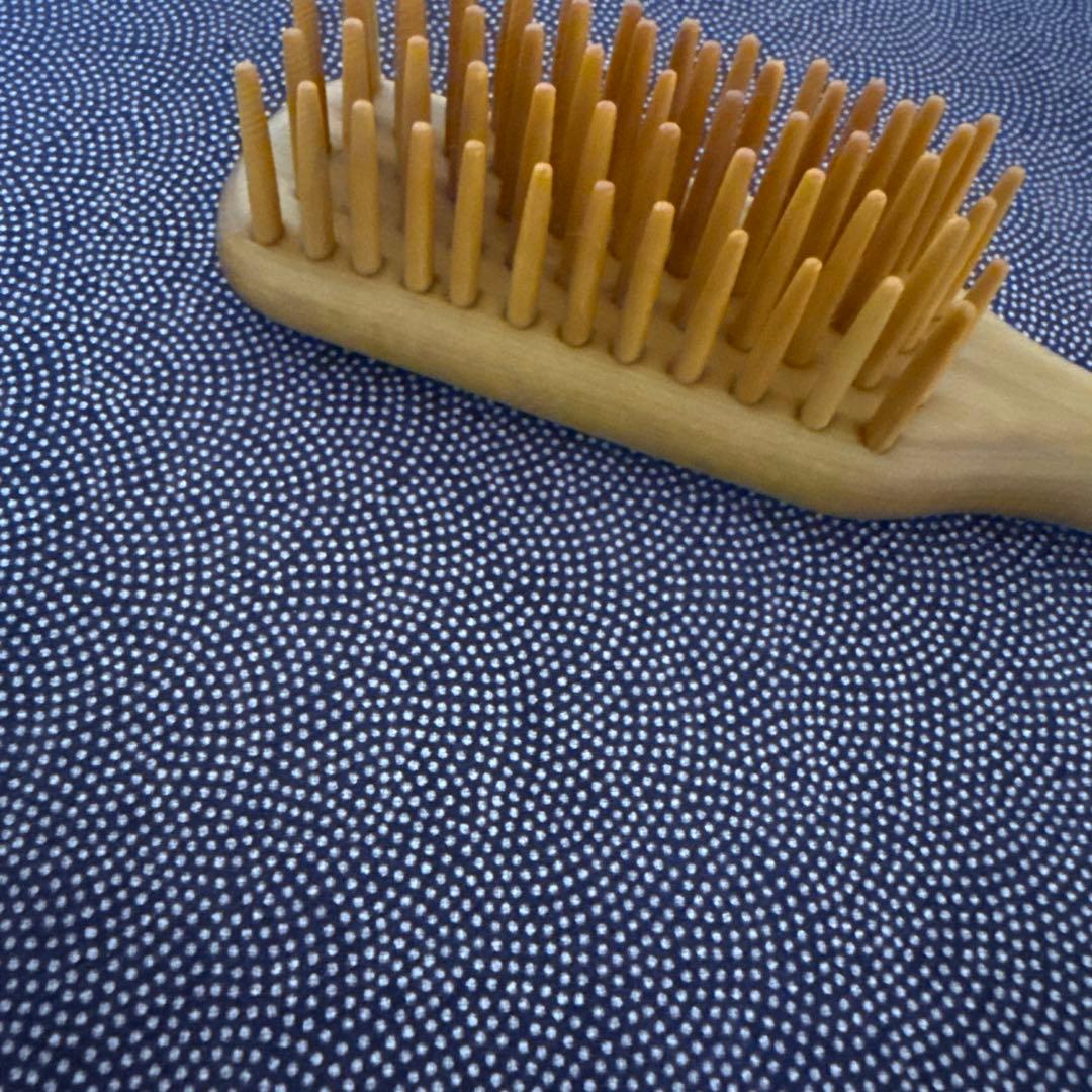 【かづら清老舗】つげブラシ　5列　京都