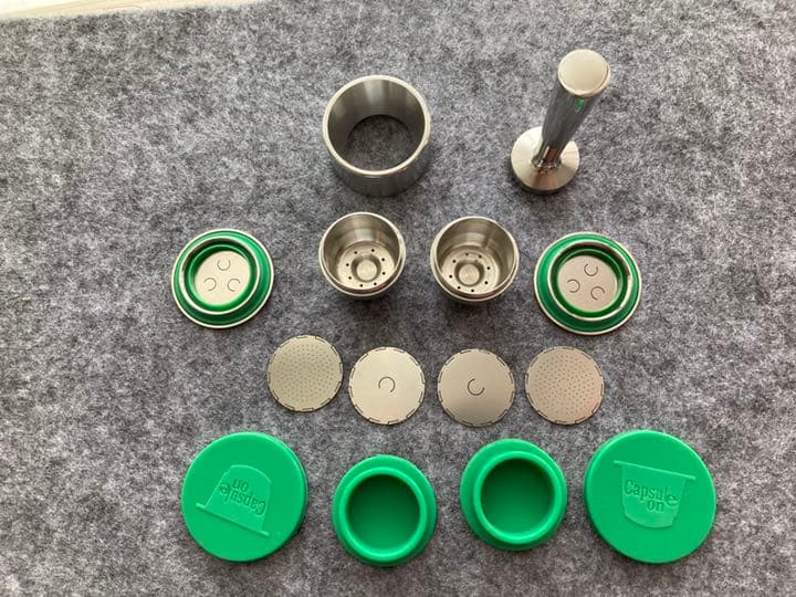 コーヒーカブセル詰め替え用　ステレス製