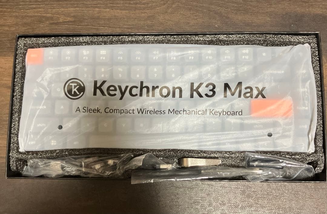 Keychron K3 Max US配列 赤軸 ホットスワップ対応RGB 技適