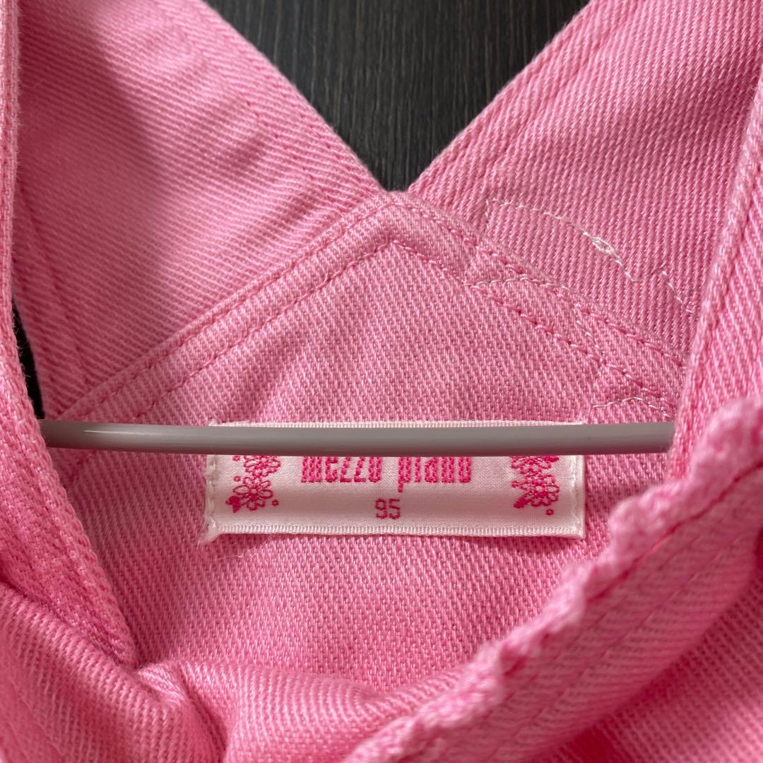 メゾピアノ　子供服　オーバーオール　95cm