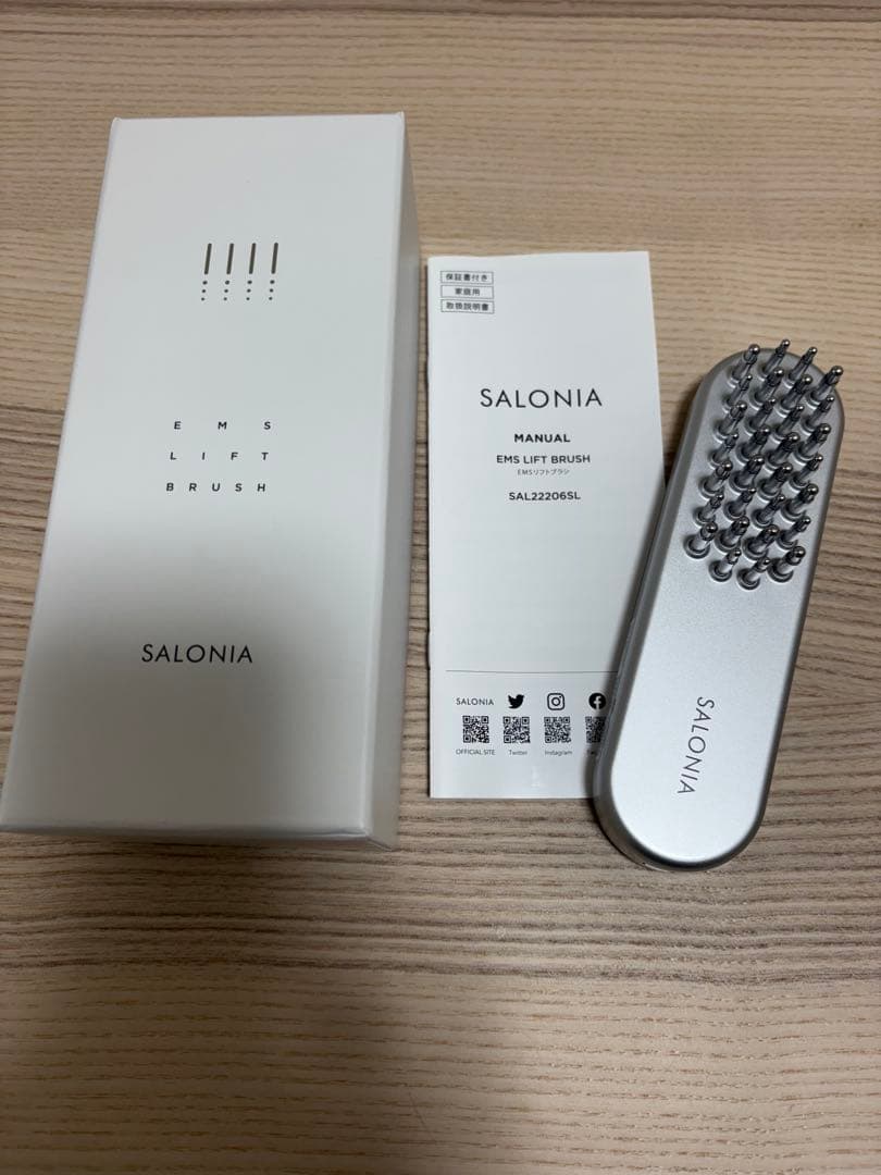 SALONIA 美顔器 スカルプ・フェイス・ボディ用