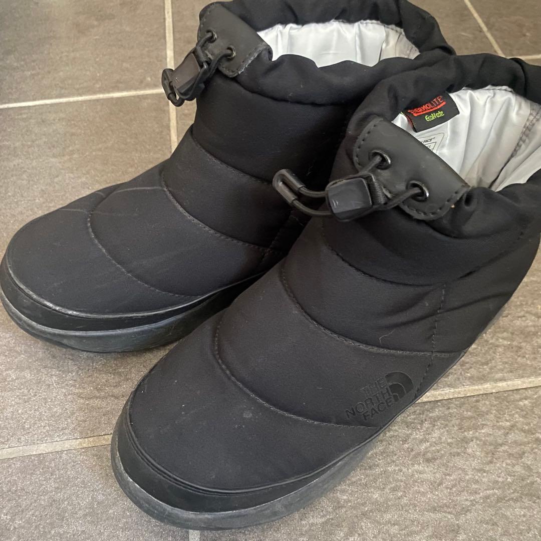 THE NORTH FACE ヌプシ ブラック ブーツ