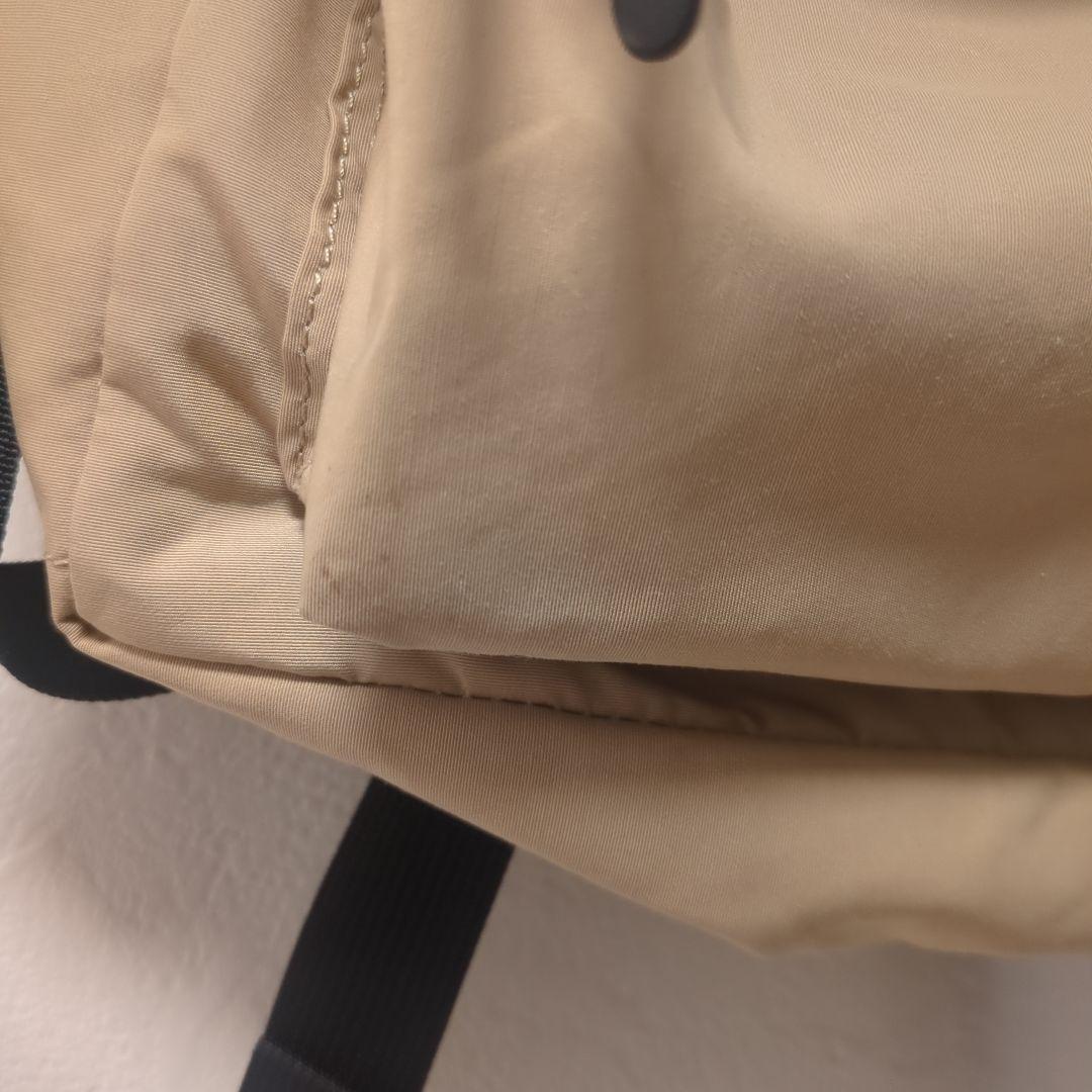 【美品】スタンダードサプライ　ベージュ シンプルリュック