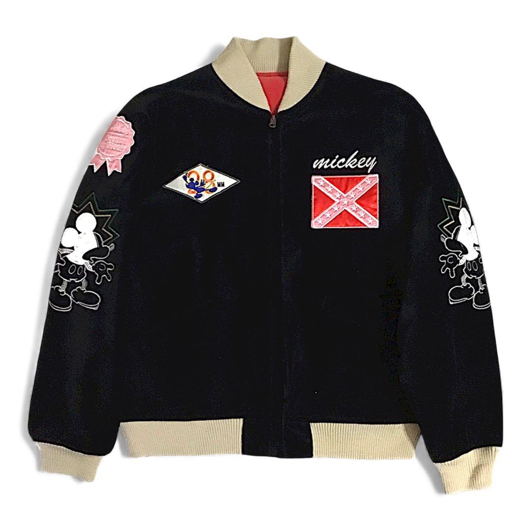 Mickey Mouse 1928 Great Big Heart 別珍 両面