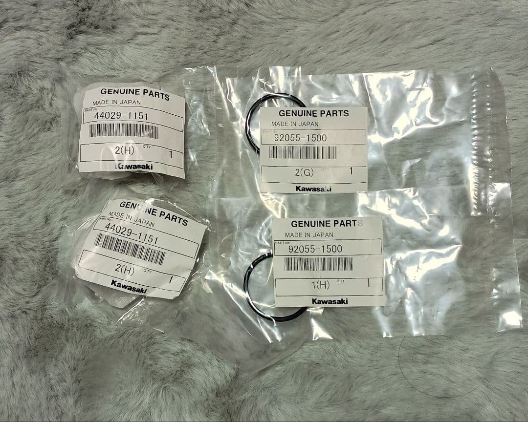 バリオス2　フロントフォークオーバーホールキット、トップキャップボルトOリング