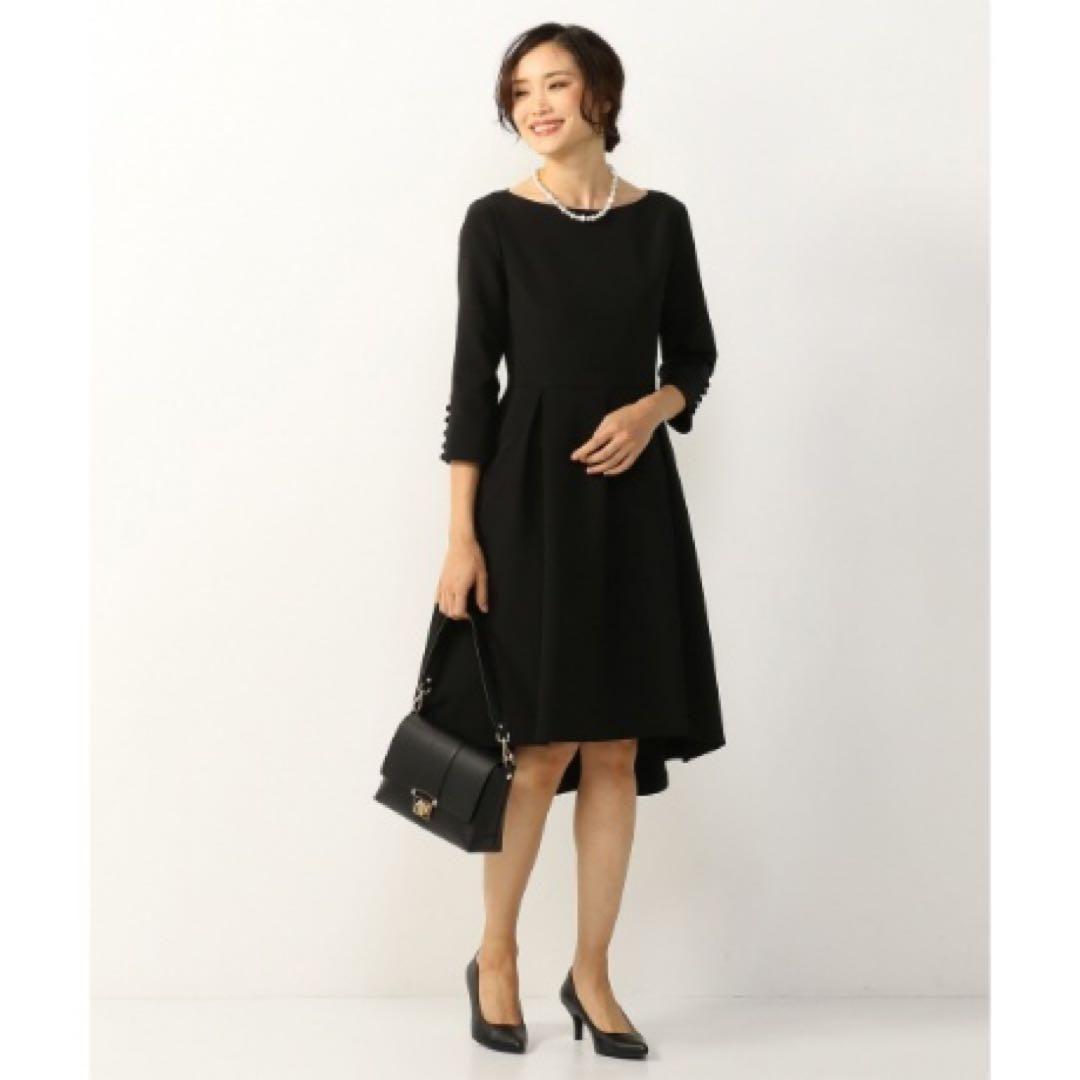 滝沢眞規子さん着用／VERY掲載／23区 ダブルクロス ワンピース 40