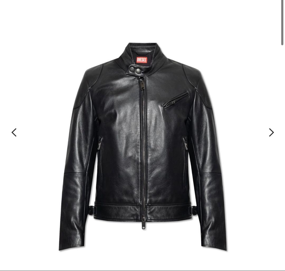 ジャケット・アウター DIESEL L-HEIN LETHER JACKET