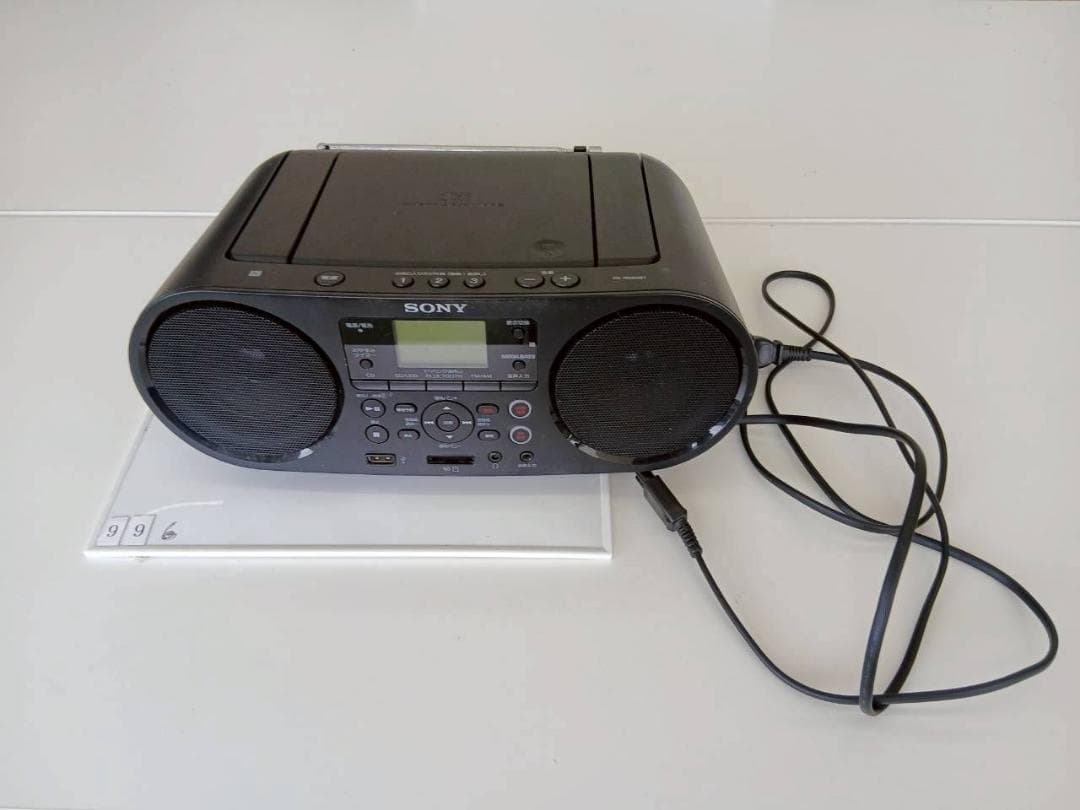 ソニー CDラジオ FM/AM/ワイドFM/Bluetooth対応 語学学習用機