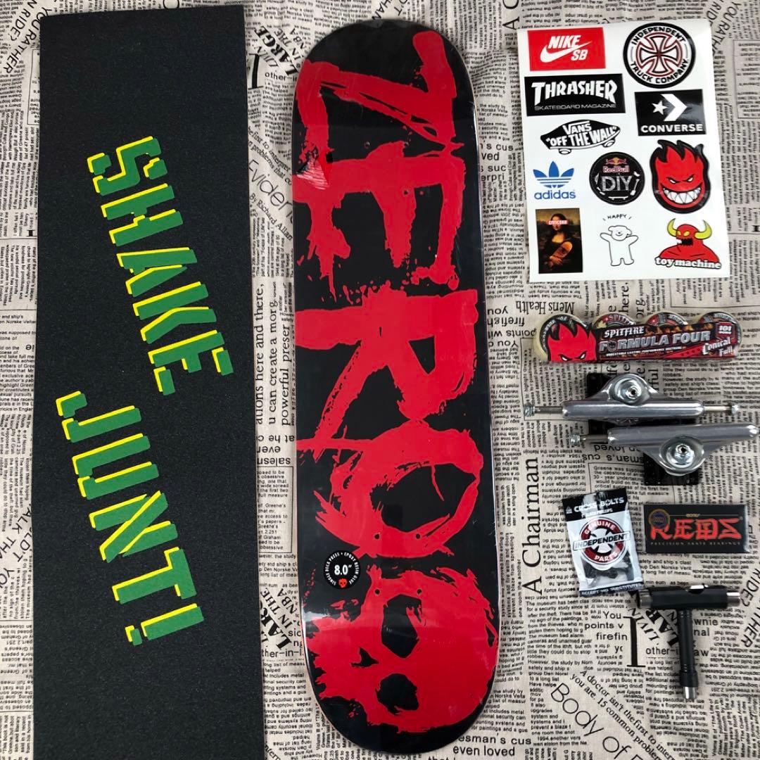 【ZERO】 スケボー デッキデッキ セット 8.0