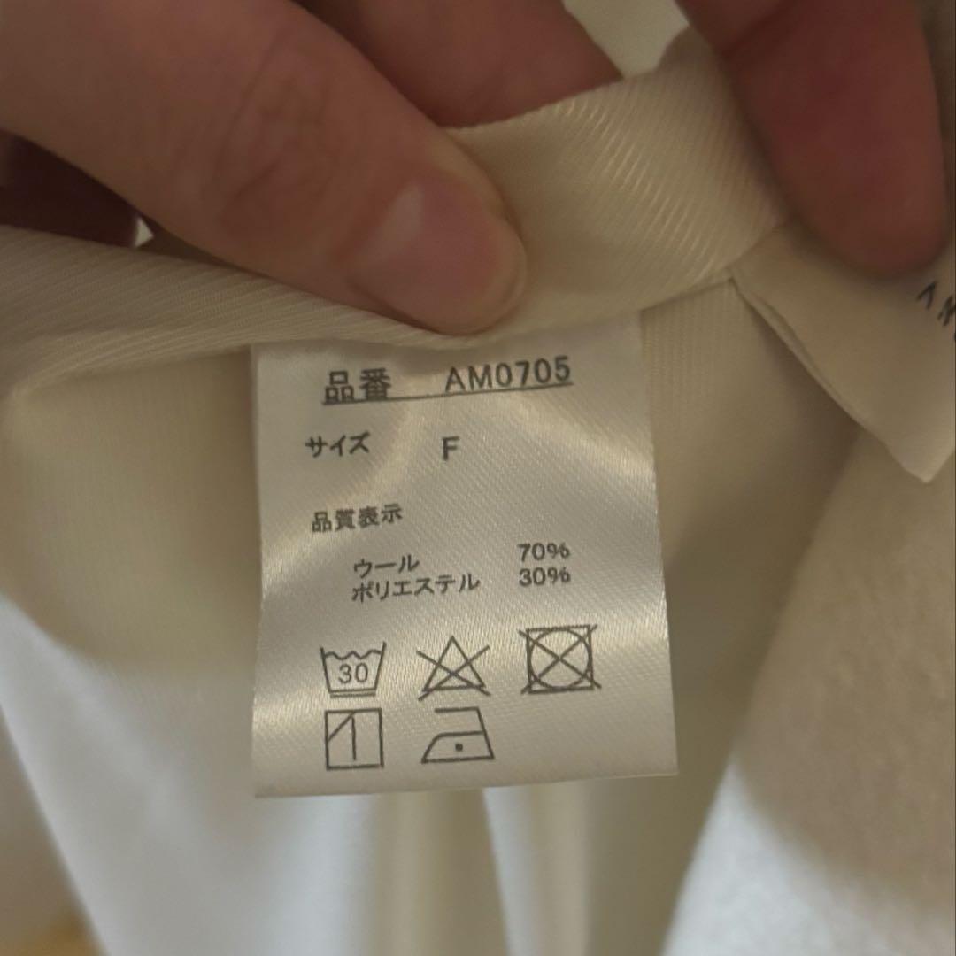 ジャケット・アウター andmary Ange short coat Ivory