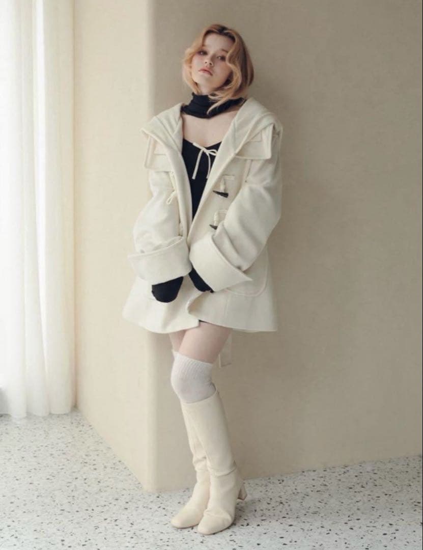 ジャケット・アウター andmary Ange short coat Ivory
