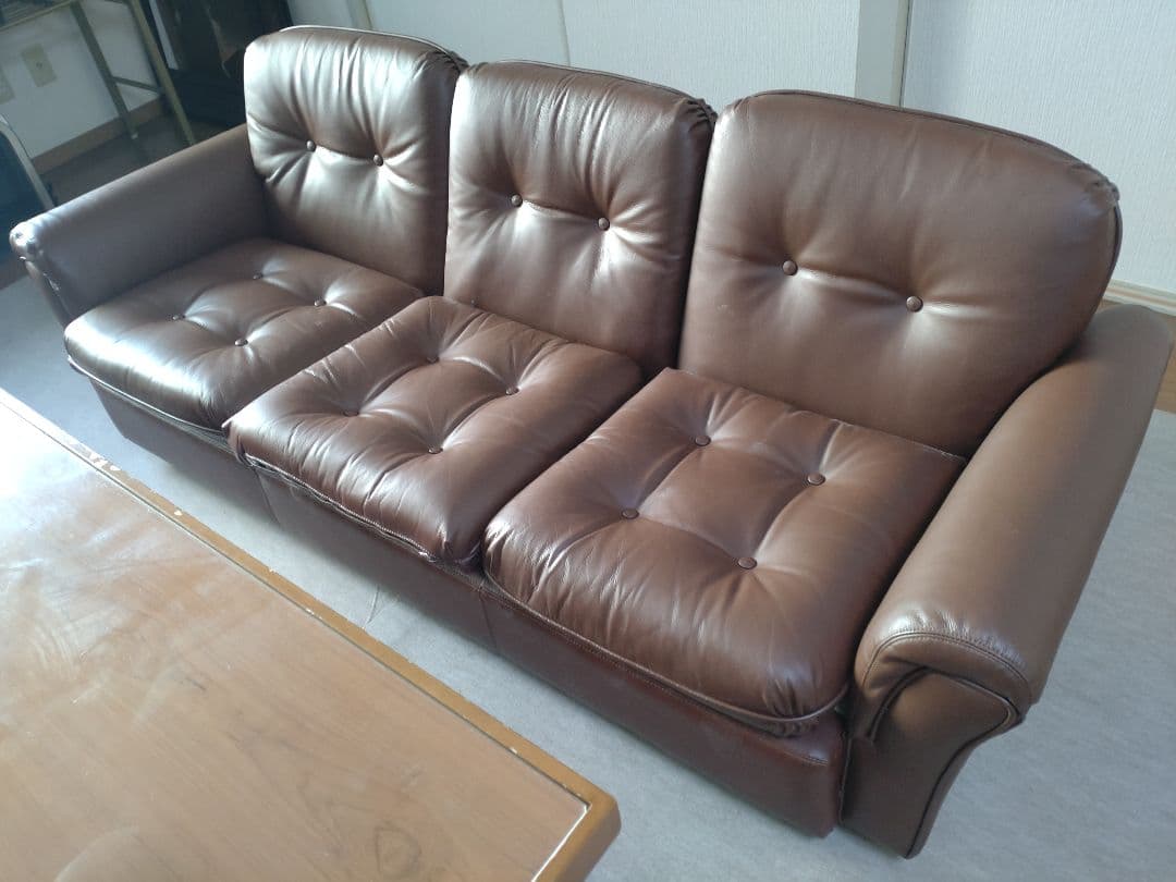 ヤマト　ソファ（3人掛け）　本革