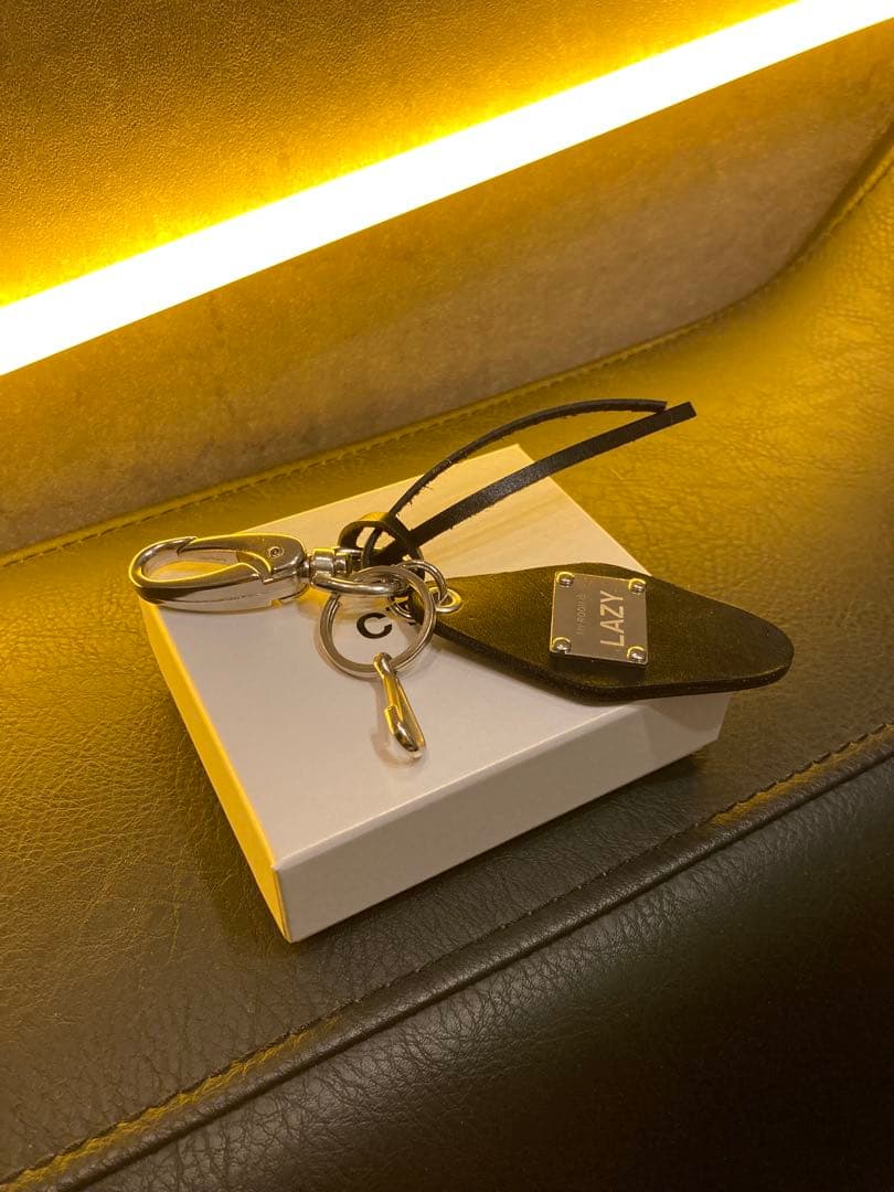 【CTHY】 HIGH-END LEATHER ROOM KEYRING