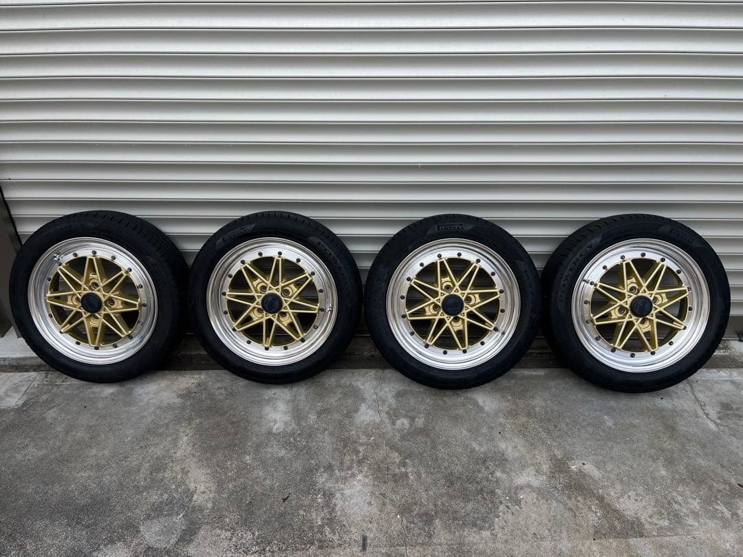 8*7様 ワーク エクイップ 03 15インチ 5J +42 25年製タイヤ付セ