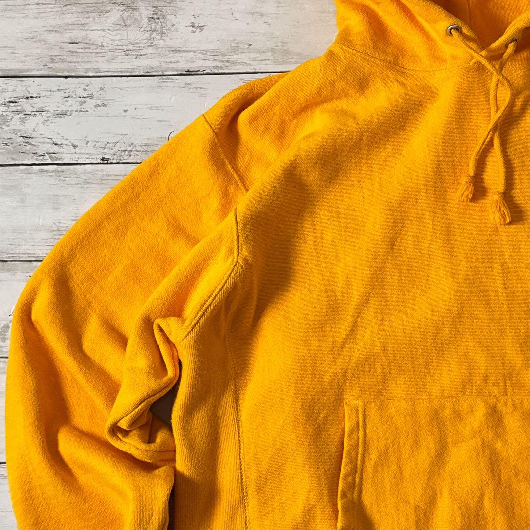 K*i様 Champion リバースウィーブ パーカー イエロー L 2XL ホ