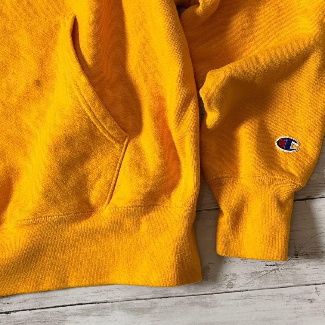 K*i様 Champion リバースウィーブ パーカー イエロー L 2XL ホ