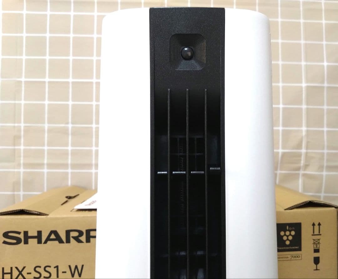 ☆美品☆SHARPプラズマ人感センサーセラミックファンヒーター HX-SS1-W