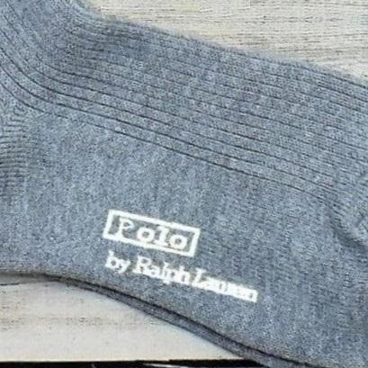 ジュニア　ラルフハイソックス24-26㎝灰20足バラ未使用34000相当分