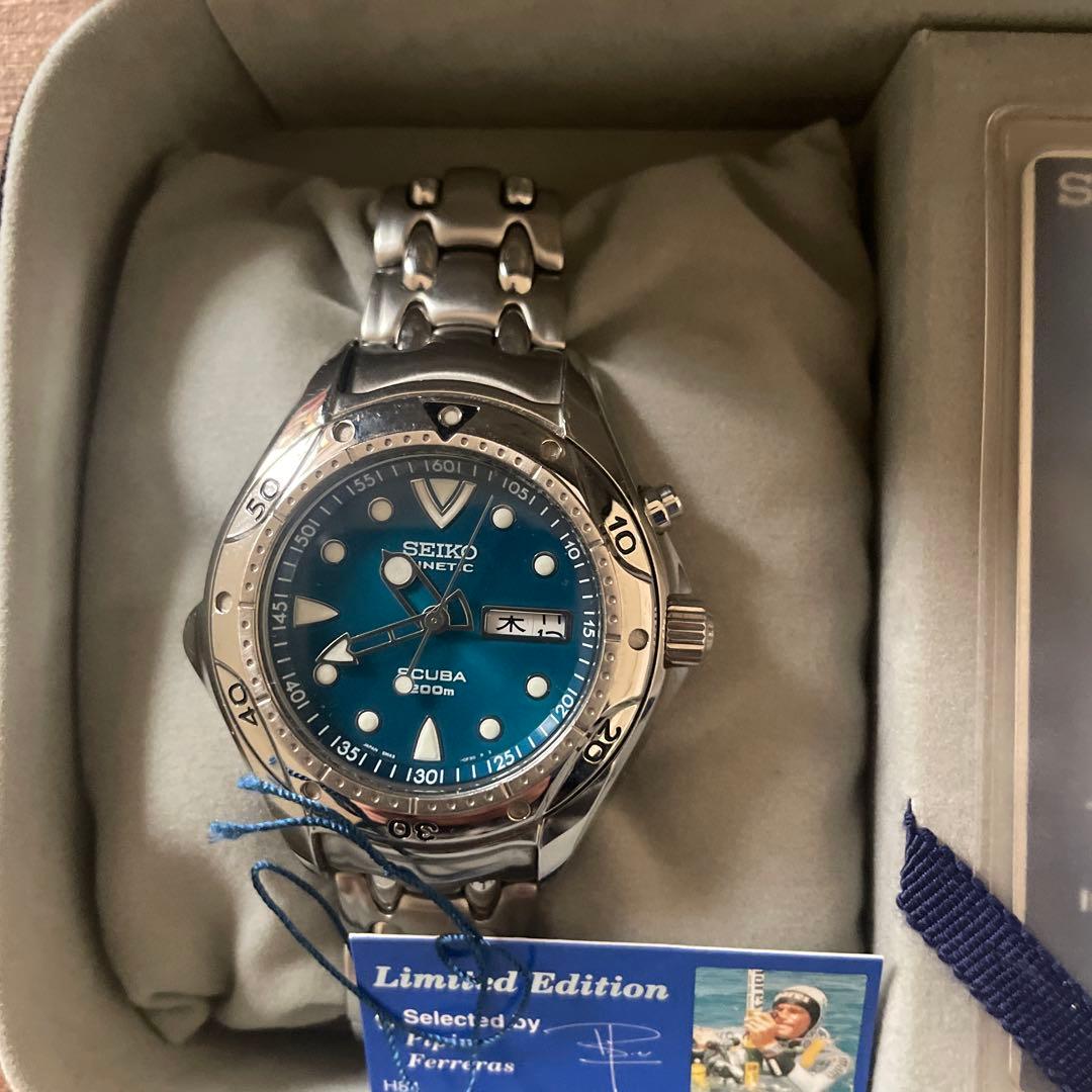 SEIKOピピンモデル　ダイバーズウォッチスキューバ200超希少1500本限定