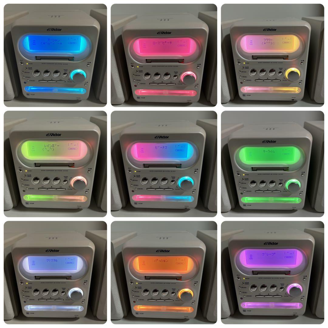 【極美品】 Victor UX-Q10 マイクロコンポーネントMDシステム