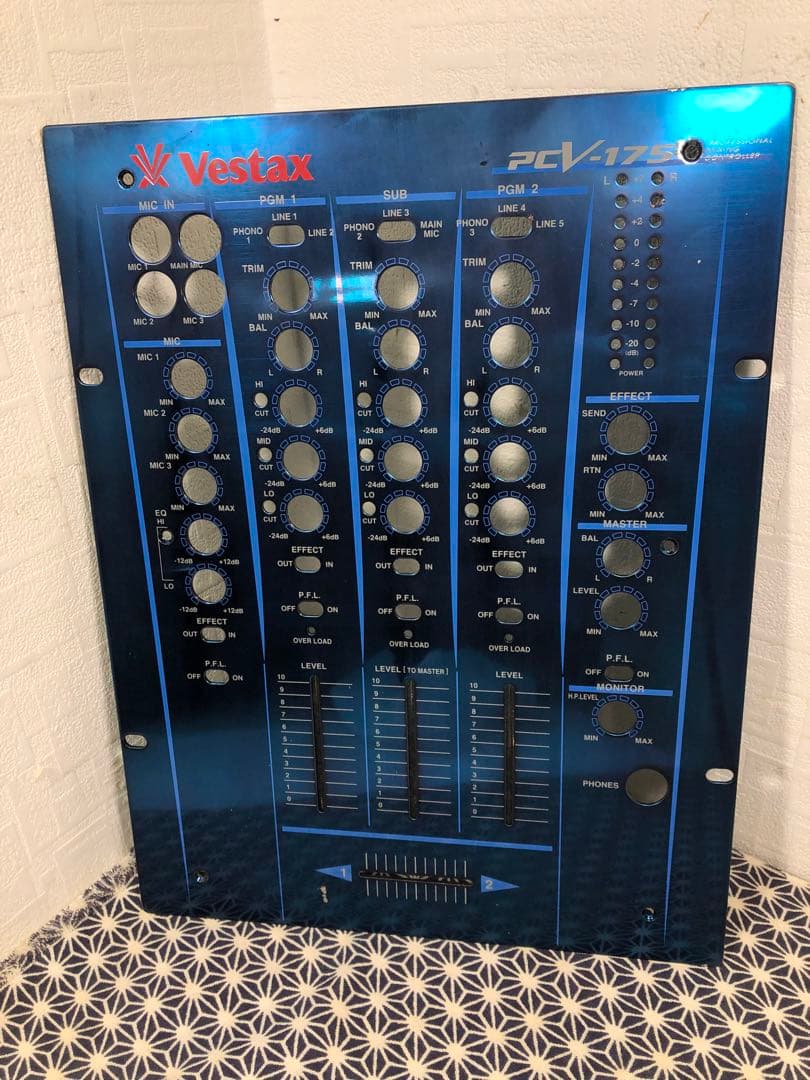 VESTAX ベスタクス　PCV-175 フェーダーメンテナンス