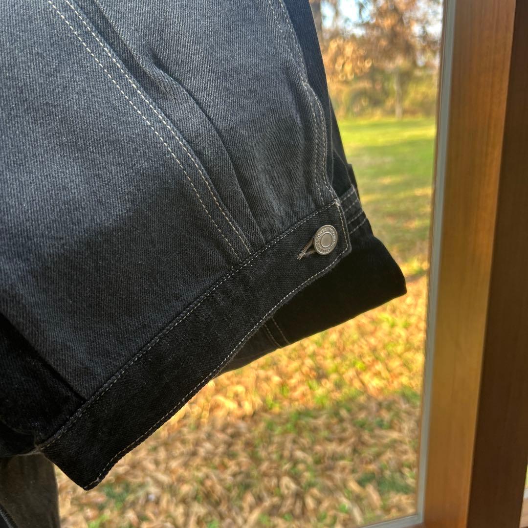 シェリーさん リビルドパッチポケットデニムパンツ GLAY MIX