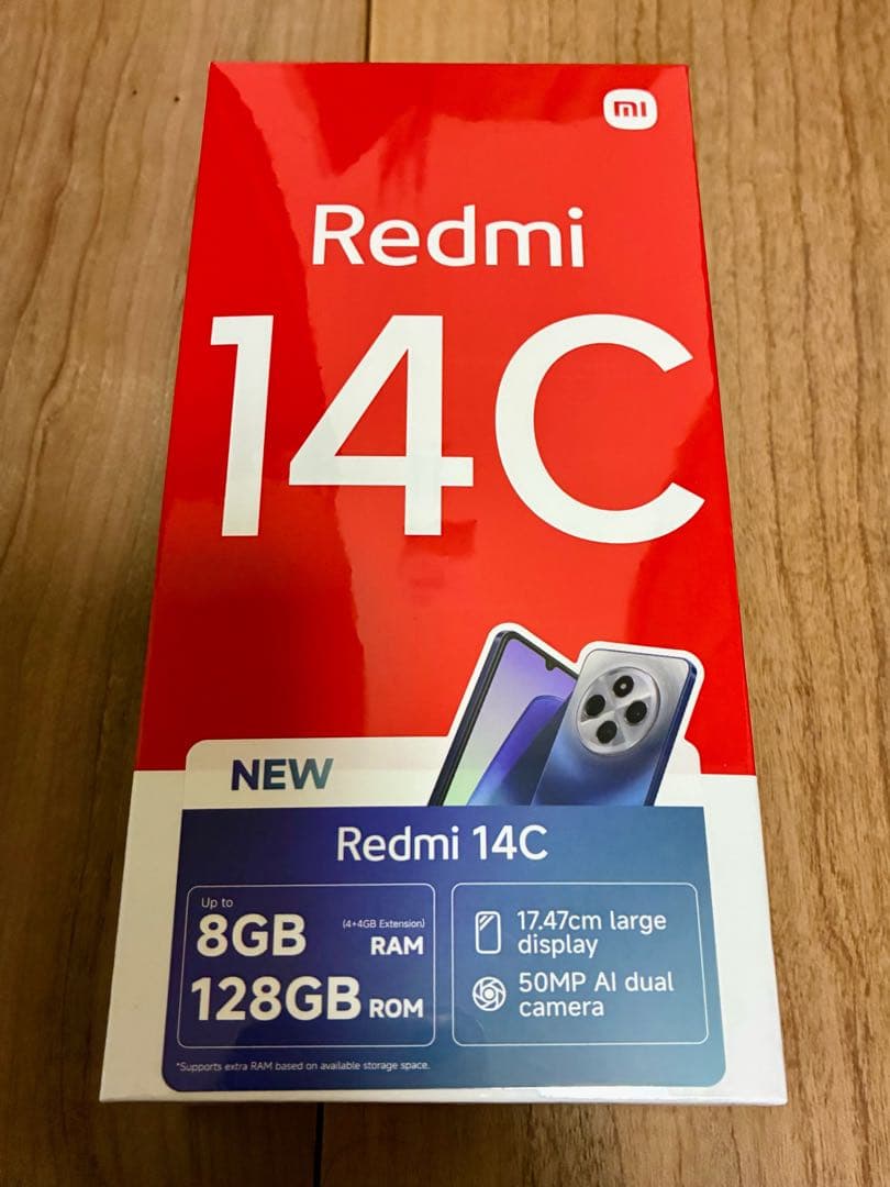 Xiaomi Redmi 14C 4GB/128GB（新品未開封）