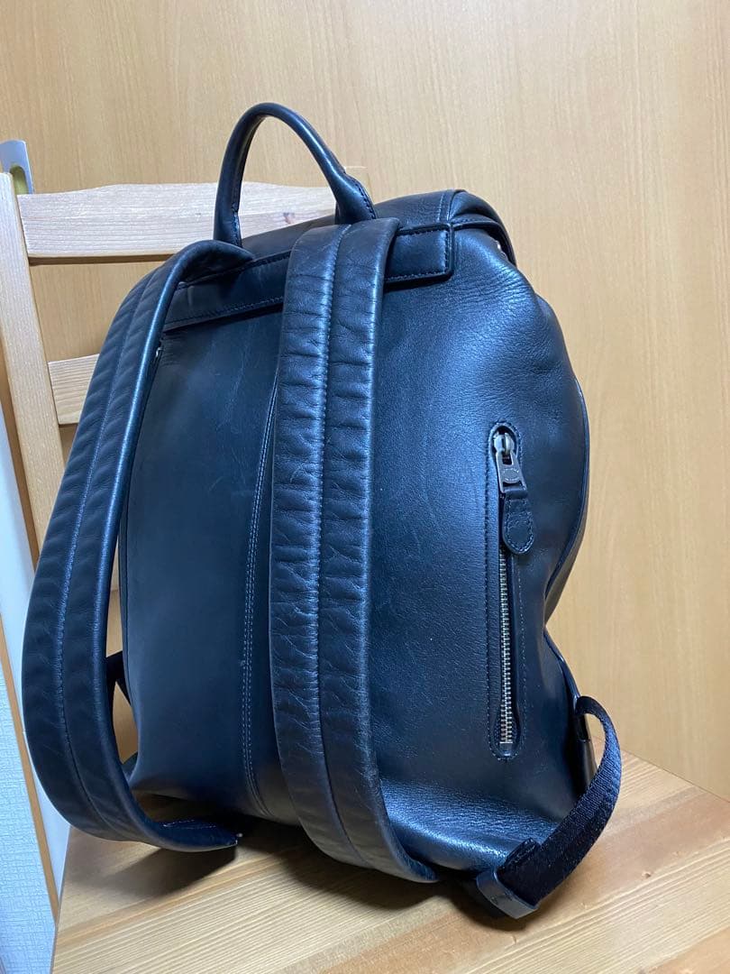 ポ*⭐様 COACH レザー ビジネスバッグ リュック ブラック