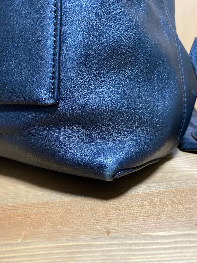 ポ*⭐様 COACH レザー ビジネスバッグ リュック ブラック