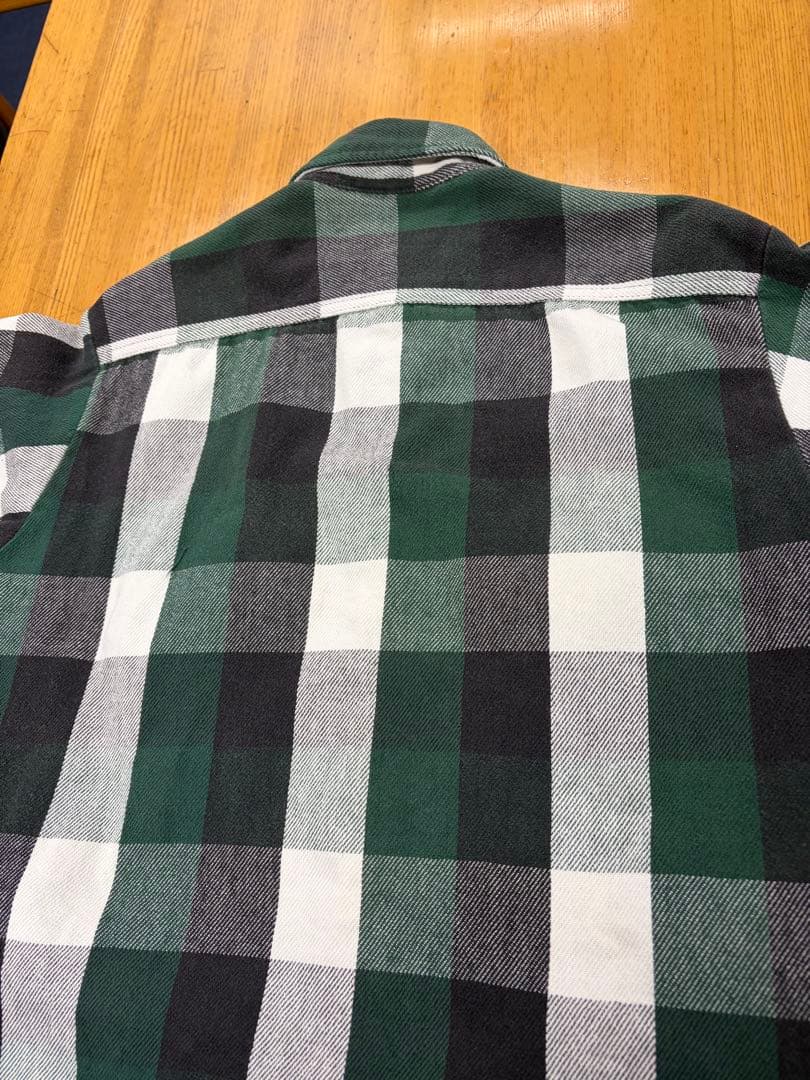 値下げ！　five brother チェック ネルシャツ ファイブブラザー