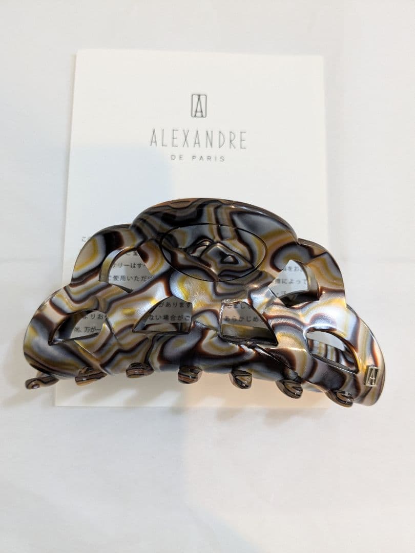 アレクサンドル ドゥ パリ　シャンデリアクリップ　オパール