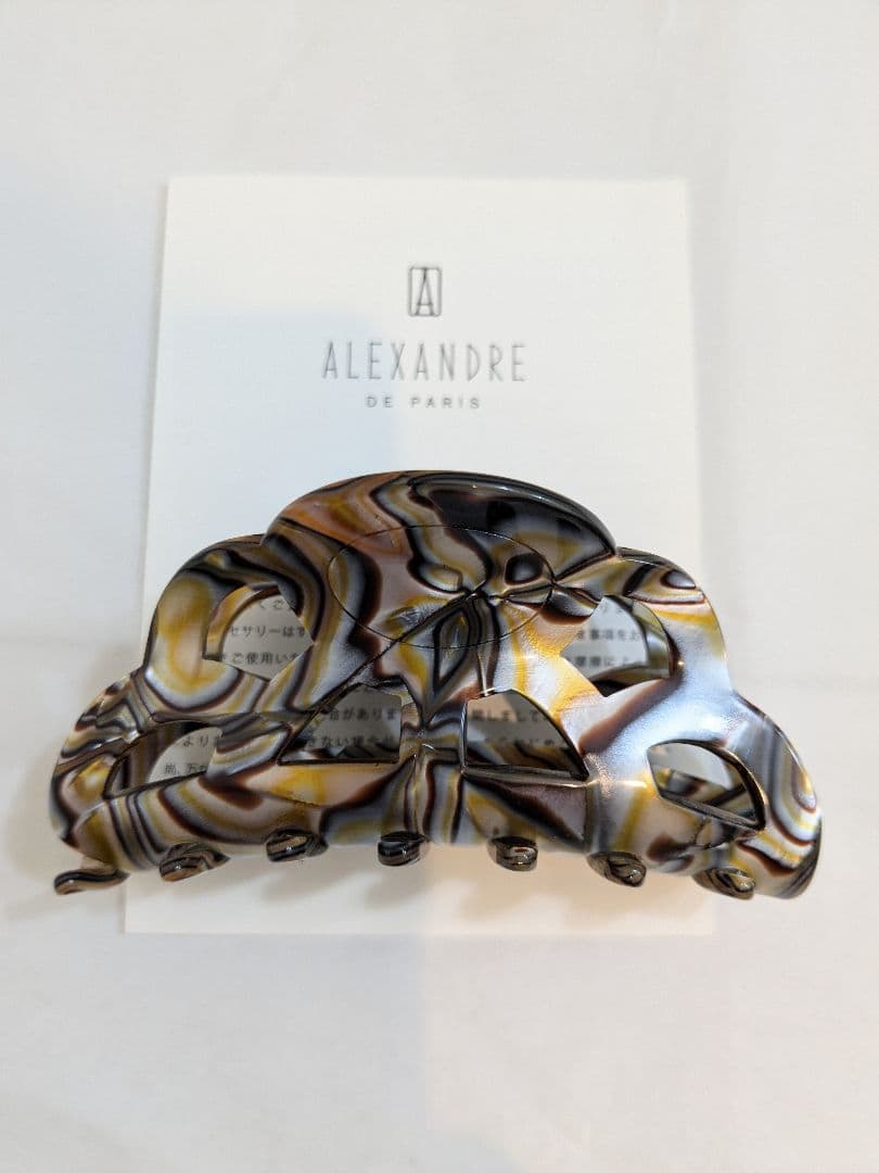 アレクサンドル ドゥ パリ　シャンデリアクリップ　オパール